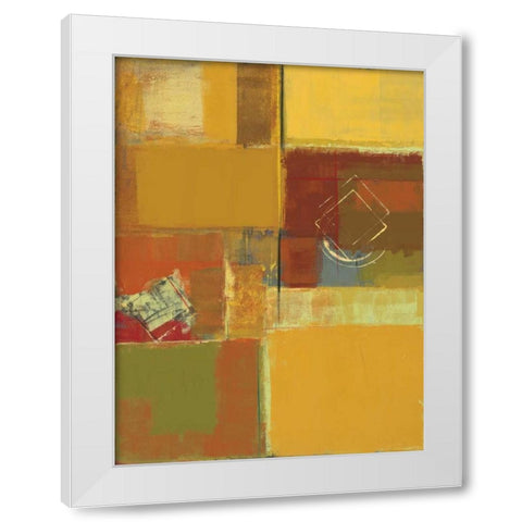 Sunny Mindset II White Modern Wood Framed Art Print by Lentz, Michael