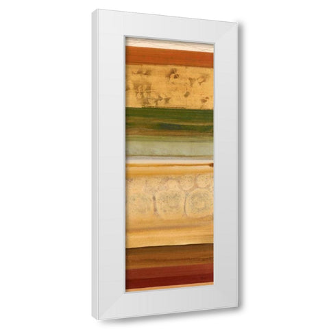 Elemental II White Modern Wood Framed Art Print by Rodriguez, S.