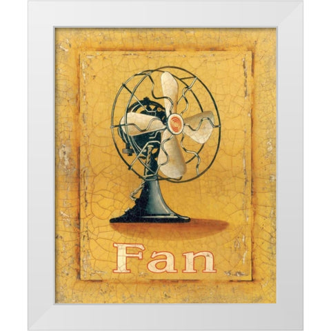 Nine to Five IV White Modern Wood Framed Art Print by Jones, Catherine
