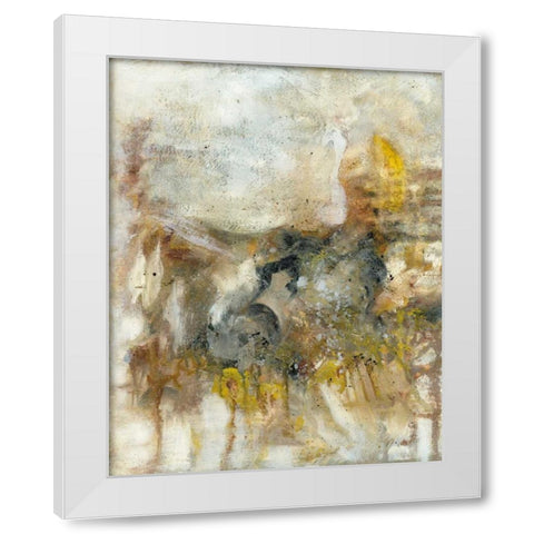 Granite Impressions I White Modern Wood Framed Art Print by Jones, Catherine