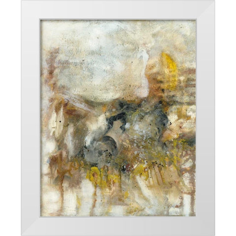 Granite Impressions I White Modern Wood Framed Art Print by Jones, Catherine