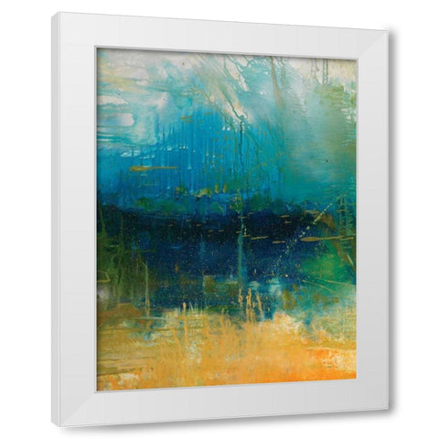 Waiting II White Modern Wood Framed Art Print by Jones, Catherine