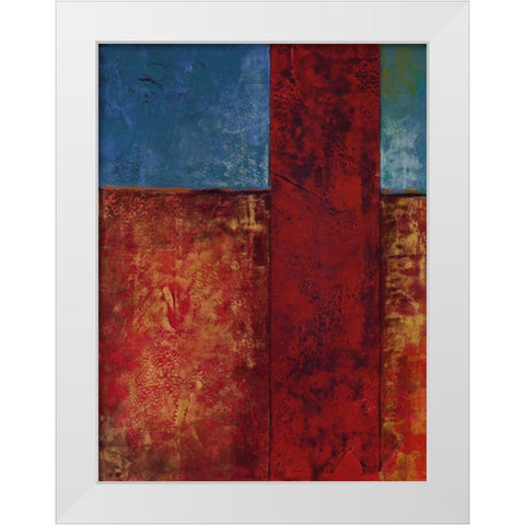 Moment in Time VIII White Modern Wood Framed Art Print by Kime, John