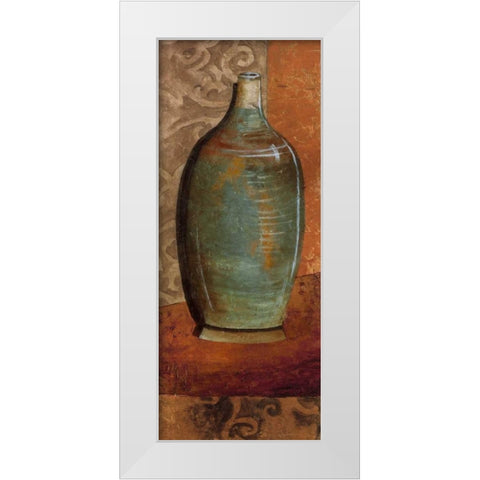 Zen Still Life III White Modern Wood Framed Art Print by Kime, John