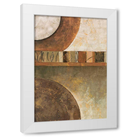 Spirits Tapestry II White Modern Wood Framed Art Print by Kime, John