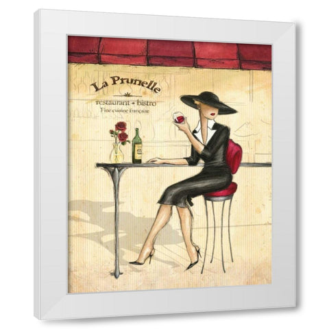 Femme Elegante IV White Modern Wood Framed Art Print by Laliberte, Andrea