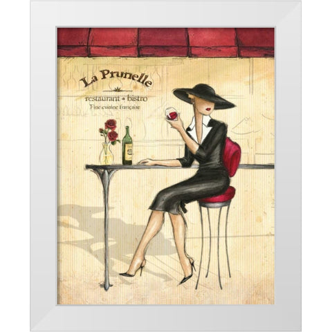 Femme Elegante IV White Modern Wood Framed Art Print by Laliberte, Andrea