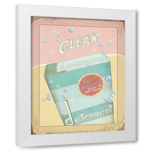 Clean White Modern Wood Framed Art Print by Laliberte, Andrea