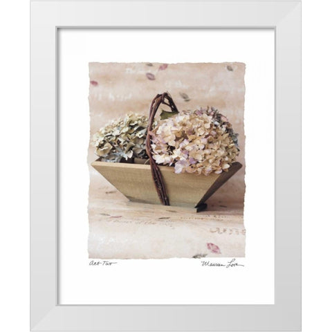 Act Two White Modern Wood Framed Art Print by Love, Maureen
