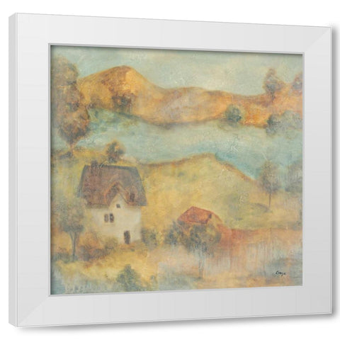 Herb de Provence II White Modern Wood Framed Art Print by Linza, Loretta