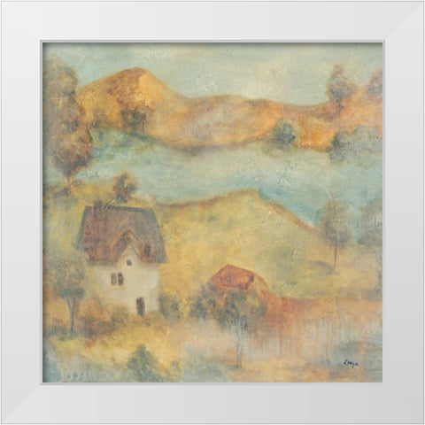 Herb de Provence II White Modern Wood Framed Art Print by Linza, Loretta