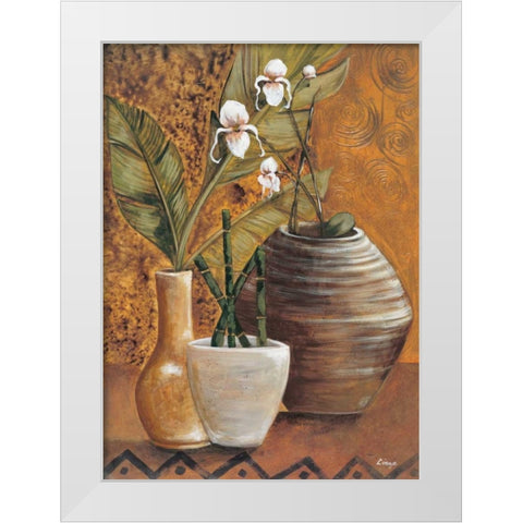 Travel Story I White Modern Wood Framed Art Print by Linza, Loretta