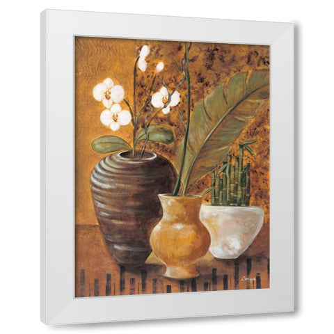 Travel Story II White Modern Wood Framed Art Print by Linza, Loretta