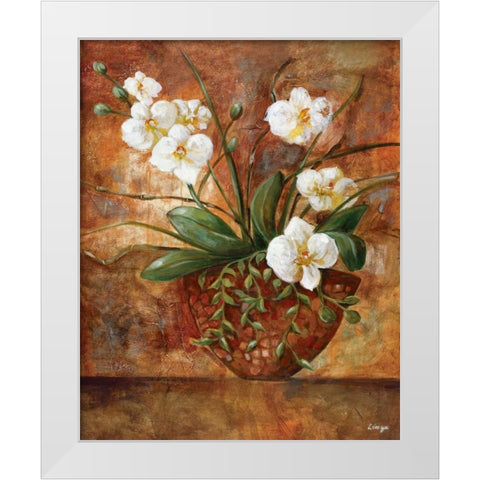 Copper Vessel II White Modern Wood Framed Art Print by Linza, Loretta