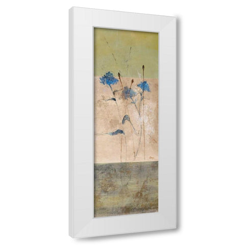 Kimono II White Modern Wood Framed Art Print by Linza, Loretta