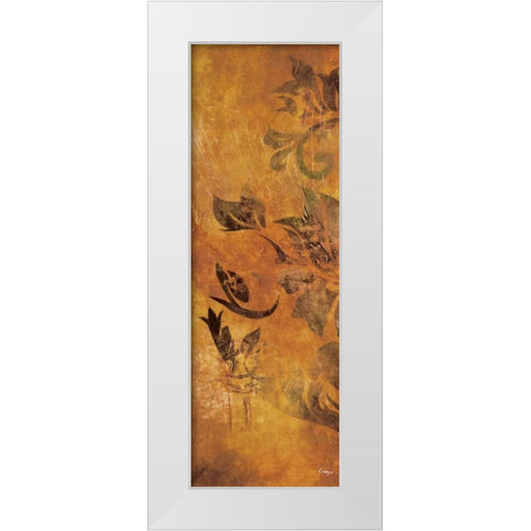 Georgette II White Modern Wood Framed Art Print by Linza, Loretta