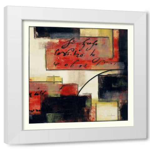 Royal Phase II White Modern Wood Framed Art Print by Marque, Lucia