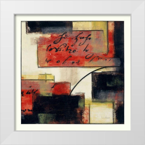 Royal Phase II White Modern Wood Framed Art Print by Marque, Lucia
