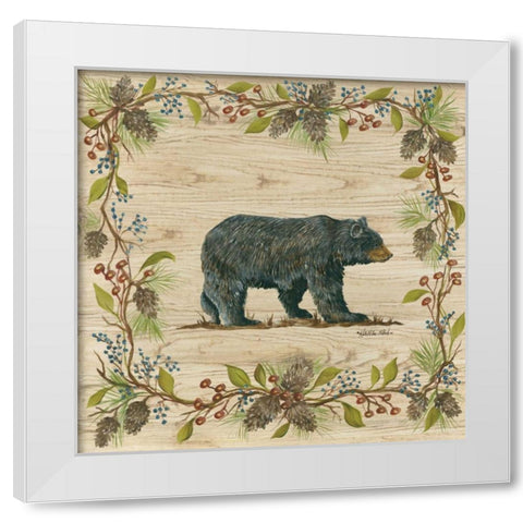 Aspen Woods I White Modern Wood Framed Art Print by McRostie, Kate