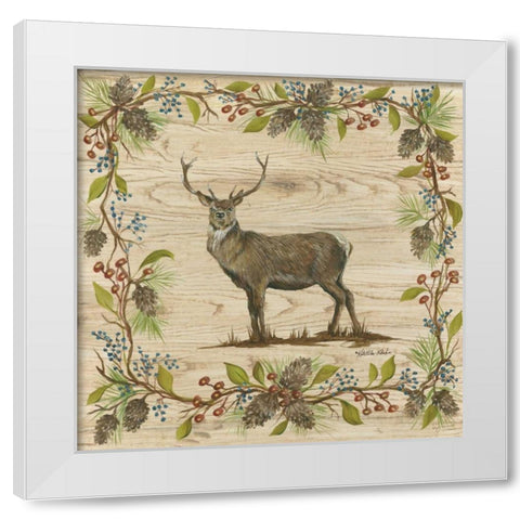 Aspen Woods II White Modern Wood Framed Art Print by McRostie, Kate