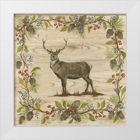 Aspen Woods II White Modern Wood Framed Art Print by McRostie, Kate