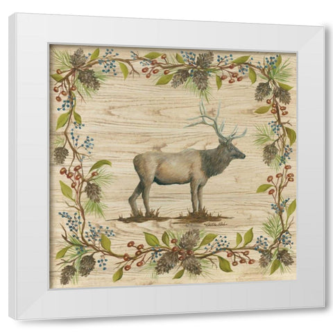 Aspen Woods III White Modern Wood Framed Art Print by McRostie, Kate
