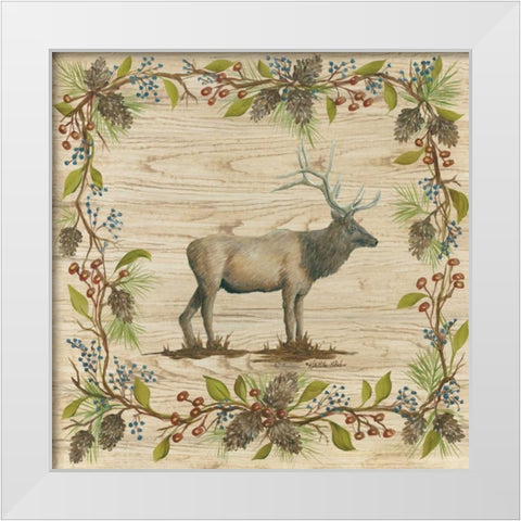 Aspen Woods III White Modern Wood Framed Art Print by McRostie, Kate