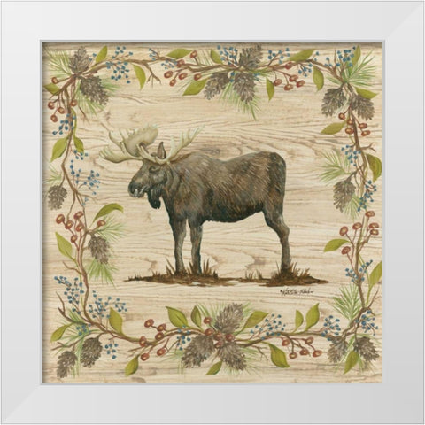 Aspen Woods IV White Modern Wood Framed Art Print by McRostie, Kate