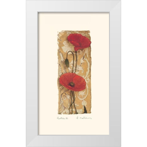 Rustica II White Modern Wood Framed Art Print by Melious, Amy