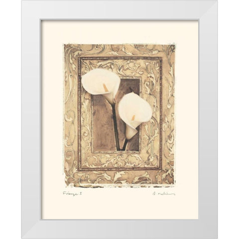 Firenze I White Modern Wood Framed Art Print by Melious, Amy