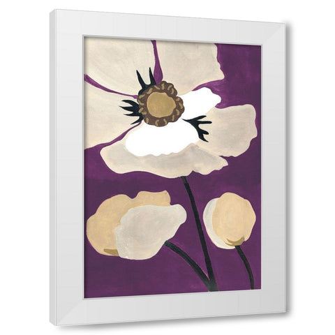 Ultraviolet Pop I White Modern Wood Framed Art Print by Ferry, Margaret