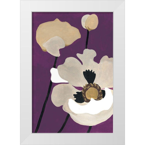 Ultraviolet Pop II White Modern Wood Framed Art Print by Ferry, Margaret
