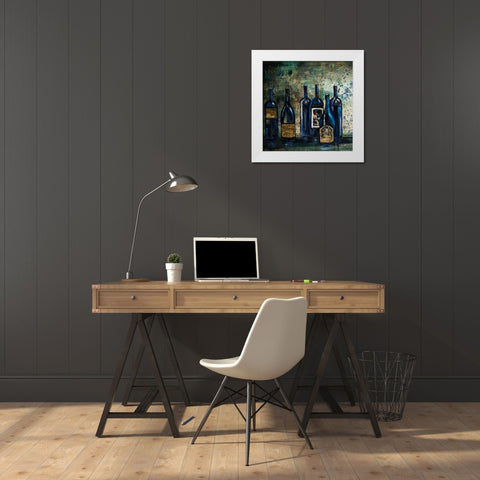 All my Favorites I White Modern Wood Framed Art Print by Monahan, Jodi