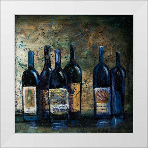 All my Favorites II White Modern Wood Framed Art Print by Monahan, Jodi
