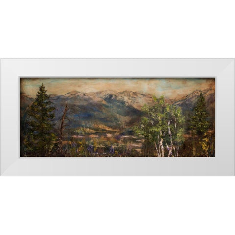 Bitterroot Valley I White Modern Wood Framed Art Print by Monahan, Jodi