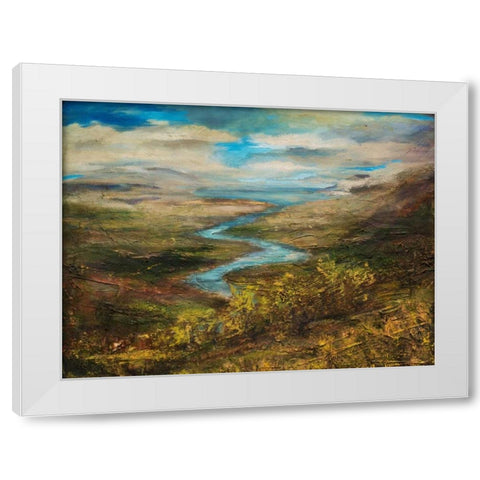Warrenpoint Ireland White Modern Wood Framed Art Print by Monahan, Jodi