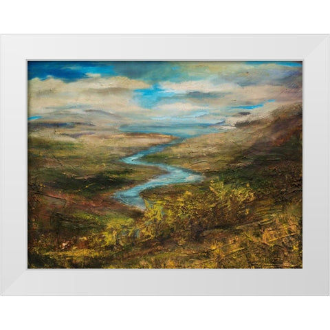 Warrenpoint Ireland White Modern Wood Framed Art Print by Monahan, Jodi