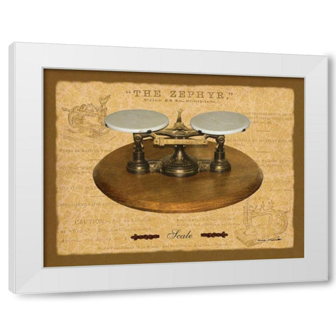 General Store III White Modern Wood Framed Art Print by Ouimette, Gene
