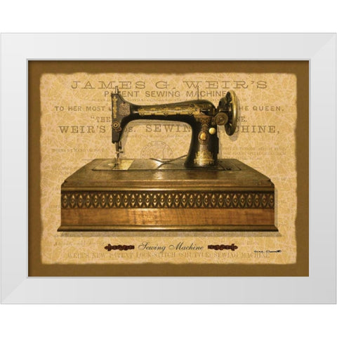 General Store IV White Modern Wood Framed Art Print by Ouimette, Gene