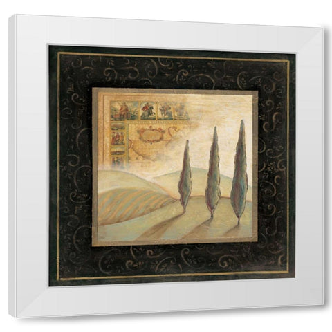 Natures Spirit II White Modern Wood Framed Art Print by Osborne, Susan