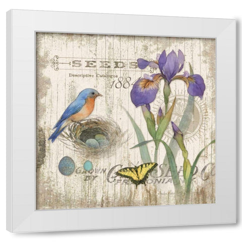 Artists Journal I White Modern Wood Framed Art Print by Paton, Julie