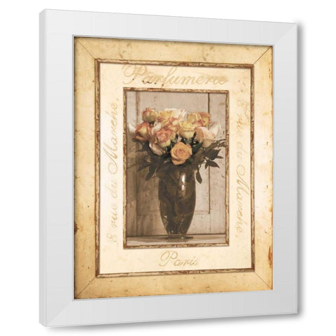 Nostalgia I White Modern Wood Framed Art Print by Pela Design