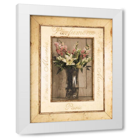 Nostalgia II White Modern Wood Framed Art Print by Pela Design