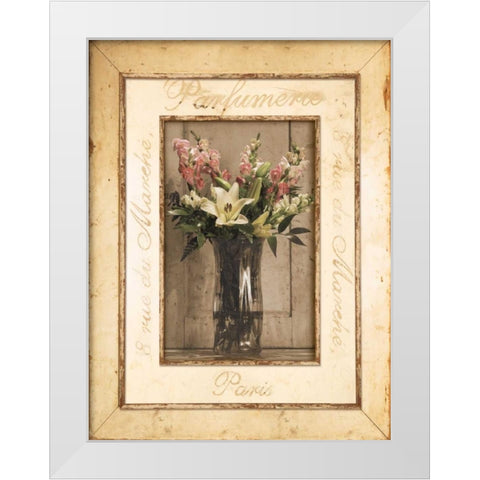Nostalgia II White Modern Wood Framed Art Print by Pela Design