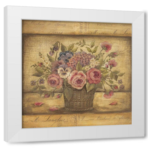 Paris II White Modern Wood Framed Art Print by Poloson, Kimberly