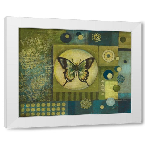 Metamorphic I White Modern Wood Framed Art Print by Poloson, Kimberly