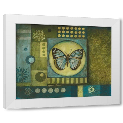 Metamorphic II White Modern Wood Framed Art Print by Poloson, Kimberly