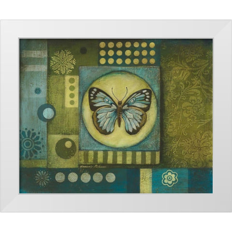 Metamorphic II White Modern Wood Framed Art Print by Poloson, Kimberly
