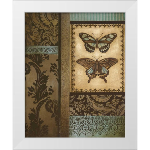 Back to the Garden I White Modern Wood Framed Art Print by Poloson, Kimberly