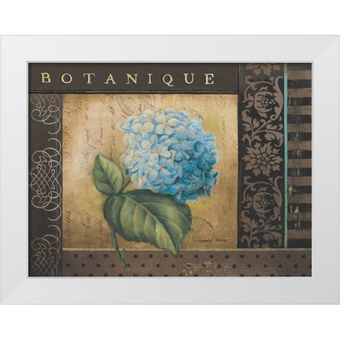 Botanique I White Modern Wood Framed Art Print by Poloson, Kimberly